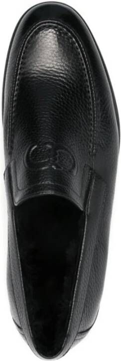 Casadei Zwarte Casual Loafers Black Heren