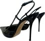 Casadei Zwarte lakleren hakken Black Dames - Thumbnail 4