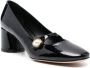 Casadei Zwarte lakleren schoenen met parelversiering Black Dames - Thumbnail 2