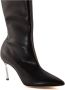 Casadei Zwarte Over-de-knie Blade Hak Laarzen - Thumbnail 2