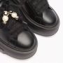 Casadei Zwarte Plateau Sneakers - Thumbnail 2