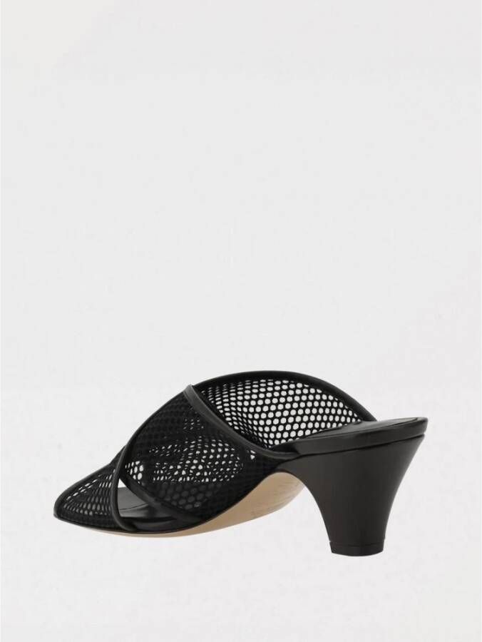 Casadei Zwarte Slingback Hakken Sandalen
