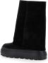 Casadei Boots Black Boots With Turn-Up With Platform In Suede in zwart - Thumbnail 4