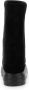 Casadei Boots Black Boots With Turn-Up With Platform In Suede in zwart - Thumbnail 5