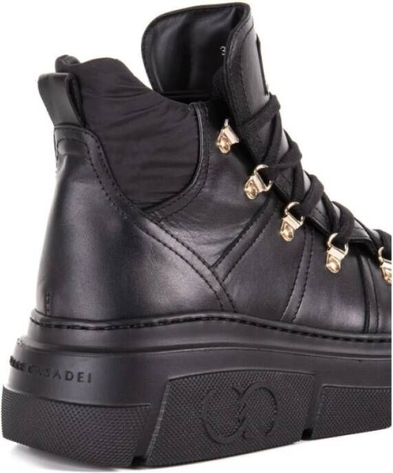 Casadei Zwarte Winter Sneakers