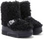 Casadei Zwarte Yeti Moon Boot Zwart Dames - Thumbnail 2