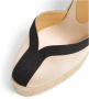 Castañer Ontworpen door Casilda se casa. Carmen satijnen espadrilles met 11 cm sleehak en dubbele platform. - Thumbnail 5