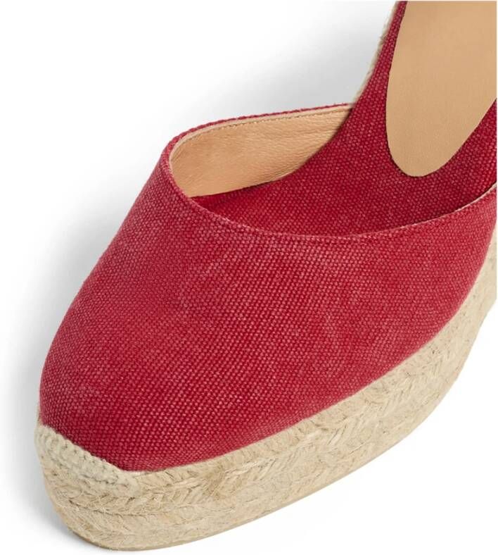 Castañer 11 cm Sleehakken Red Dames