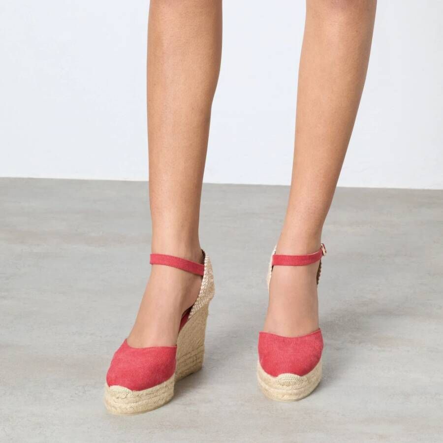 Castañer 11 cm Sleehakken Red Dames