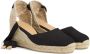 Castañer Zwarte Espadrille Sneakers met Enkelveters Black Dames - Thumbnail 4