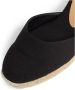 Castañer Zwarte Espadrille Sneakers met Enkelveters Black Dames - Thumbnail 9