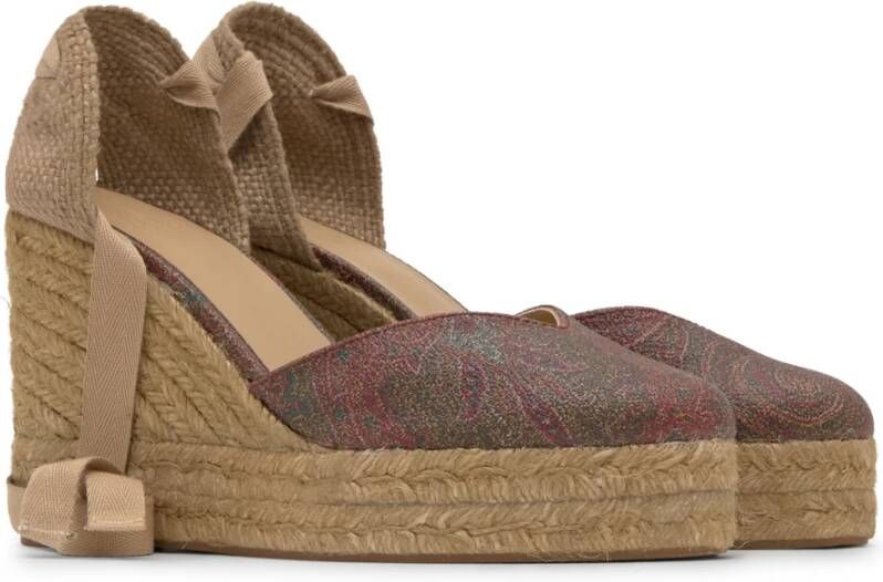 Castañer Alpargata MET 11 CM Sleehak Multicolor Dames