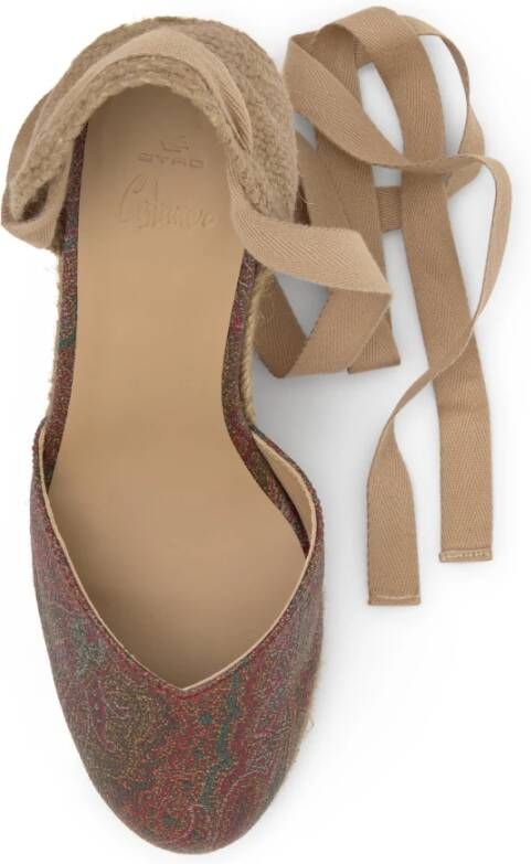 Castañer Alpargata MET 11 CM Sleehak Multicolor Dames