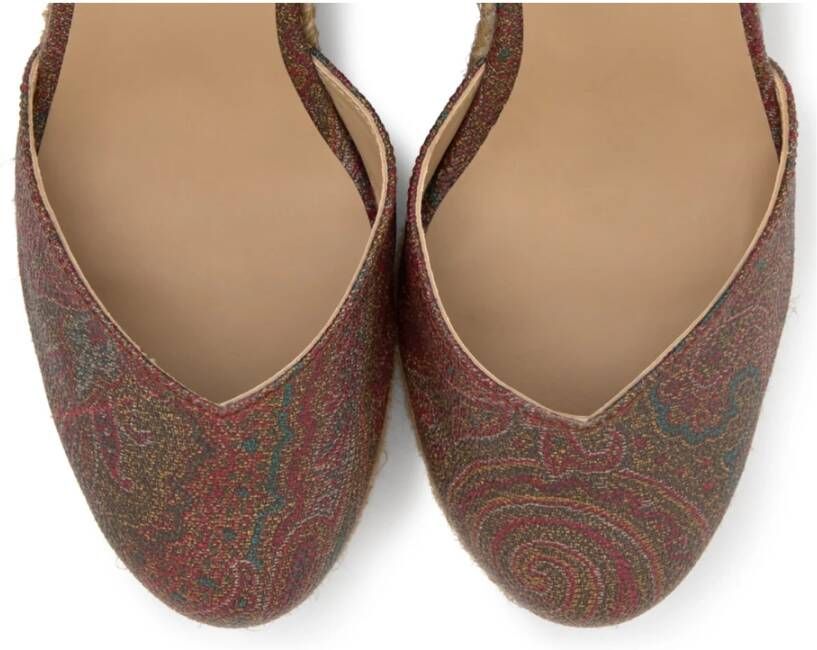 Castañer Alpargata MET 11 CM Sleehak Multicolor Dames