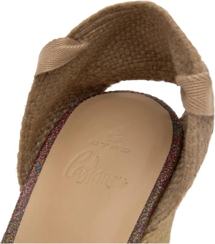 Castañer Alpargata MET 11 CM Sleehak Multicolor Dames