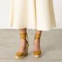 Castañer Alpargata MET 9 CM WIG Yellow Dames - Thumbnail 5