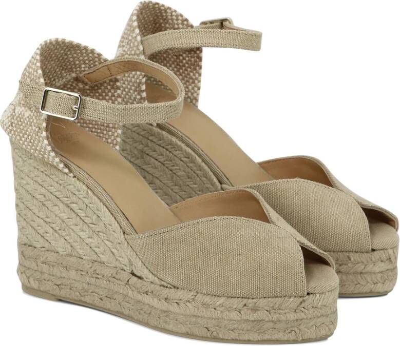 Castañer Beige Espadrilles voor Vrouwen Ss25
