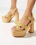 Castañer Stijlvolle Espadrille Sandalen voor Vrouwen Yellow Dames - Thumbnail 8