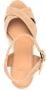 Castañer Beige Sleehak Sandalen met Kruisbanden Beige Dames - Thumbnail 9