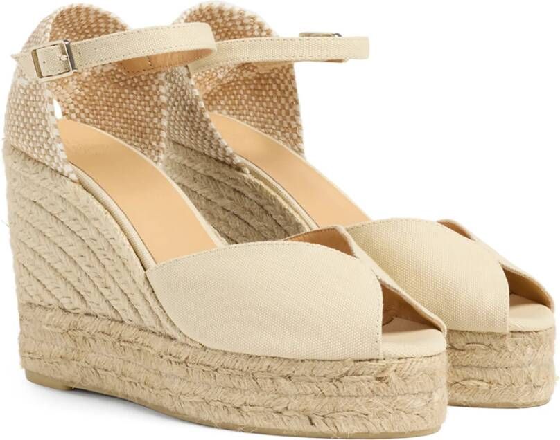 Castañer Bianca 8Ed 001 11 cm sleehakken Beige Dames