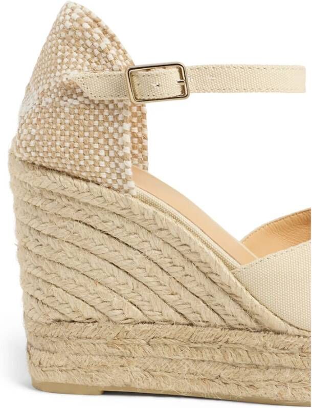 Castañer Bianca 8Ed 001 11 cm sleehakken Beige Dames