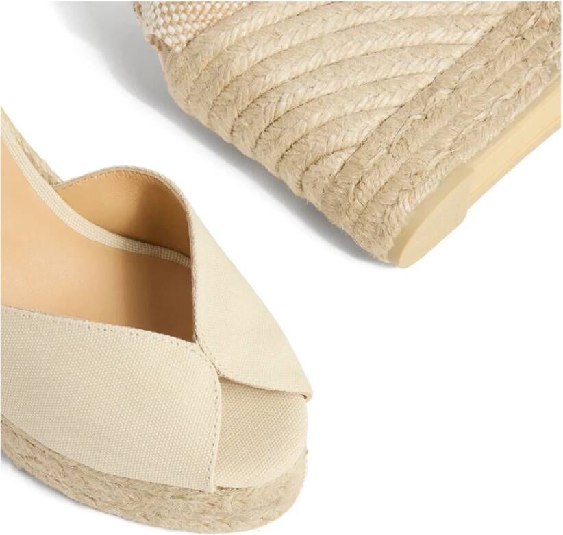 Castañer Bianca 8Ed 001 11 cm sleehakken Beige Dames