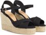 Castañer Blaudell 8Ed 001 11 cm sleehakken Black Dames - Thumbnail 8