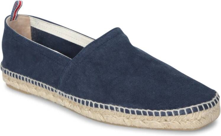Castañer Blauwe Canvas Espadrilles Blue Heren