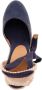 Castañer Handgemaakte Wedge Espadrilles met Lint Binden Blue Dames - Thumbnail 14