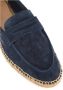 Castañer Blauwe Suède Espadrilles met Masker - Thumbnail 2