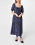 Castañer Blauwe Wedge Espadrilles met Logo Hak Blue Dames - Thumbnail 5