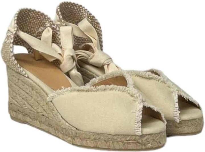 Castañer Brianda Espadrille Sandalen White Dames