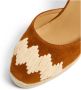 Castañer Cande katoenen espadrilles met striksluiting en 9 cm sleehak. Brown Dames - Thumbnail 6