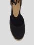 Castañer Zwarte Espadrille Sneakers met Enkelveters Black Dames - Thumbnail 24
