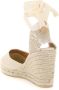 Castañer Verhoog je zomerse stijl met hoge hak sandalen White Dames - Thumbnail 15