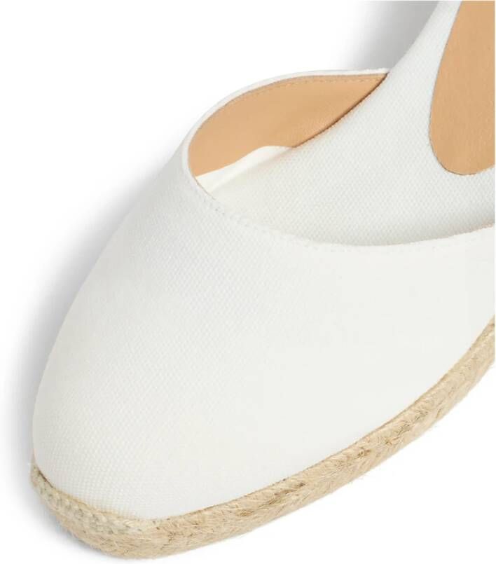 Castañer Carina 3 001 5 cm Sleehakken White Dames