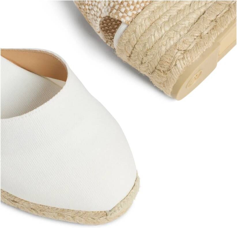 Castañer Carina 3 001 5 cm Sleehakken White Dames