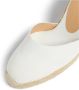 Castañer Witte Espadrille Sneakers met Enkelveters White Dames - Thumbnail 6
