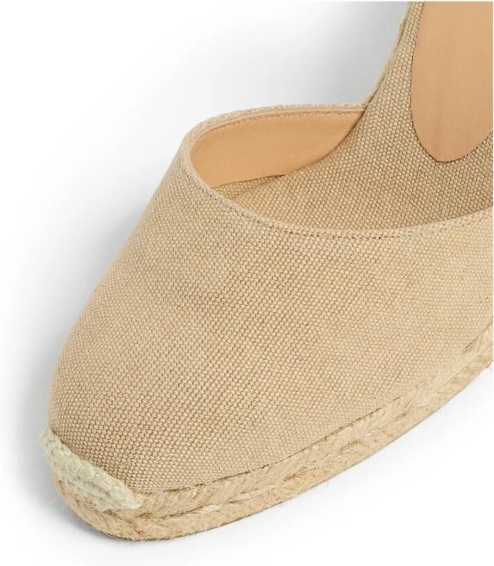 Castañer Carina 8 002 9 cm Wedges Beige Dames
