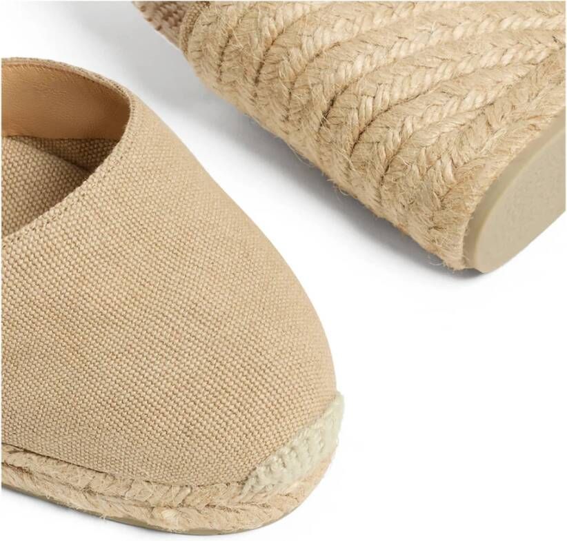 Castañer Carina 8 002 9 cm Wedges Beige Dames