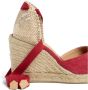Castañer Carina 8 002 Sleehak Espadrilles Red Dames - Thumbnail 4