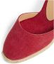 Castañer Carina 8 002 Sleehak Espadrilles Red Dames - Thumbnail 6