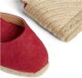 Castañer Carina 8 002 Sleehak Espadrilles Red Dames - Thumbnail 6