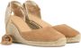 Castañer Beige Sandalen met Gevlochten Raffia Sleehak Beige Dames - Thumbnail 3