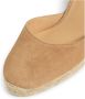 Castañer Beige Sandalen met Gevlochten Raffia Sleehak Beige Dames - Thumbnail 5