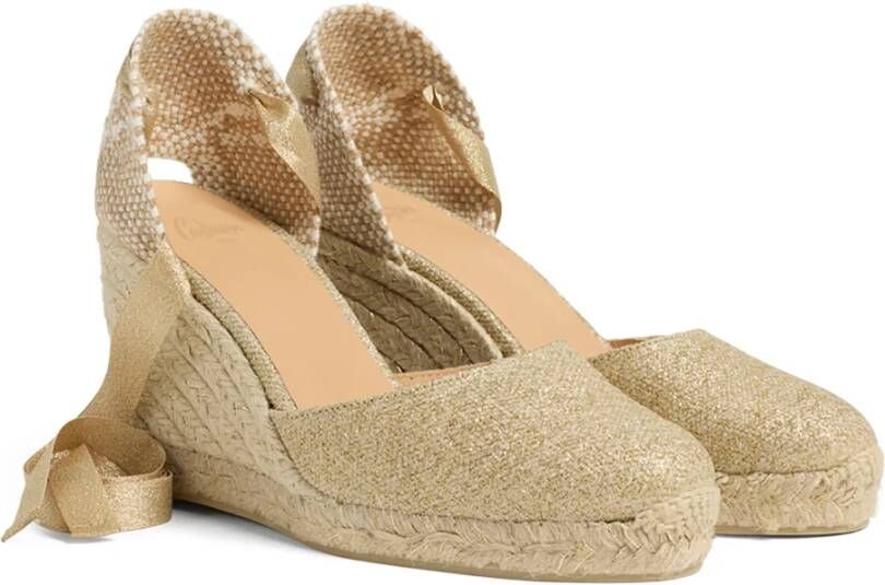 Castañer Carina 8 032 9 cm Wedges Yellow Dames