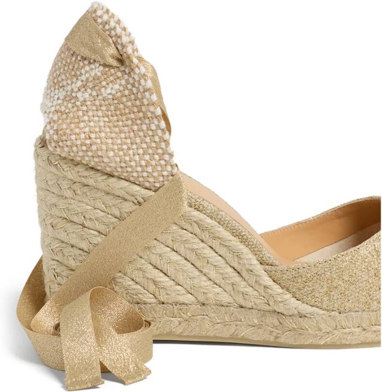 Castañer Carina 8 032 9 cm Wedges Yellow Dames