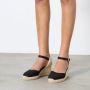 Castañer Carol 6 001 7 cm sleehakken Black Dames - Thumbnail 6