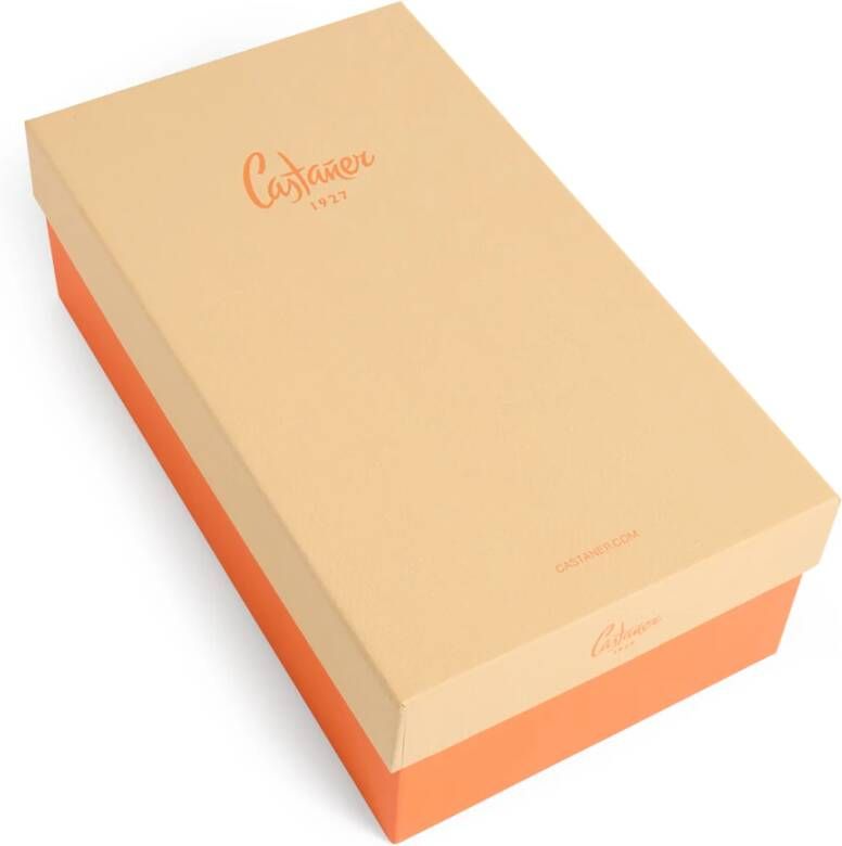 Castañer Alpargata MET 9 CM Sleehak Black Dames