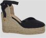 Castañer Stijlvolle Espadrilles voor Vrouwen Black Dames - Thumbnail 16